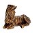 Escultura Decorativa Zebra 29x16x19cm 19718 Mart - Imagem 1