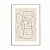 Quadro Minimalista Em Canvas 13575-1 70x50x3cm Tela Mart - Imagem 1