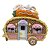 Trailer  Decorativo Coelho Da Páscoa RS2648 18x18cm 1Und - Imagem 1