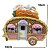 Trailer  Decorativo Coelho Da Páscoa RS2648 18x18cm 1Und - Imagem 3