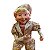 Boneco Pierrot Decoração Natal Rosa 1,20x30cm - Imagem 4