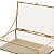 Caixa Organizadora Metal Durado e Vidro  20388 P 6,5x21x13cm Mart - Imagem 2