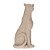 Escultura Leopardo Poliresina 26x11,5x9,5cm 20183 Mart - Imagem 1