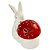 Coelho De Pascoa  Ceramico 17x15cm 1503010001 1Un - Imagem 4