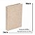 Livro Caixa em MDF e PU Nude 20745G 34x24x4cm Mart - Imagem 5