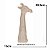 Escultura Girafa Em Poliresina 33x13x9cm 20931-P Mart - Imagem 4