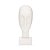 Escultura Face Em Poliresina 24,5x9,5x8cm 20126 Mart - Imagem 1