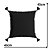 Almofada Tessel Preta Velveteen 746 43x43cm Belchior - Imagem 3