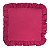 Guardanapo C/ Babado Fucsia 147 40cm C/ 2Unid - Imagem 1