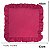 Guardanapo C/ Babado Fucsia 147 40cm C/ 2Unid - Imagem 3