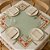 Toalha De Mesa Orquídeas 4 lugares 140x140cm 199002 Belchior - Imagem 5