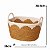 Cesto Organizador em Fibra Natural 16004 P 30,5x38x27cm Mart - Imagem 4