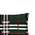 Almofada de Baguete Tricô Xadrez Verde 205 35x55cm - Imagem 5