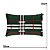 Almofada de Baguete Tricô Xadrez Verde 205 35x55cm - Imagem 2