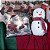 Almofada de Natal Papai Noel E Boneco De Neve 567 43cm - Imagem 5
