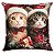 Almofada de Natal Meu Pet Gatos 561 43cm - Imagem 1