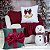 Almofada de Natal Floco De Neve 53130x46cm Belchior - Imagem 4