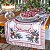 Toalha Caminho de Mesa Natalino Pinhas E Encantos 064 43x141cm - Imagem 5