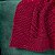 Manta DeTricot Maxi Chevron Bordô C/ Lurex 90x1,80cm 508011112 - Imagem 3