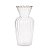 Mini Vaso De Vidro Transparente 20853-G 15x8cm 1Un Mart - Imagem 1