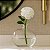 Mini Vaso De Vidro Transparente 19661-P 10x11x6cm Mart 1Unidade - Imagem 2
