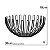 Centro de Mesa Em Metal 20379 G 18x39cm Mart - Imagem 2