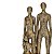 Escultura Decorativa Família e Um Filho 30,5x14,5x7cm 20505 - Imagem 4