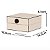 Caixa Organizadora em MDF e PU 20366  8,5x16,5X16,5cm Mart - Imagem 3