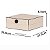 Caixa Organizadora em MDF e PU 20367 8,5x21,5x21,5cm Mart - Imagem 4