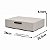 Caixa Organizadora em MDF e Linho 17947 8,5x28x22,5cm Mart - Imagem 2