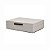 Caixa Organizadora em MDF e Linho 17947 8,5x28x22,5cm Mart - Imagem 1