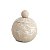 Pote Porta Algodão Em Poliresina 17604 9,5x8cm Mart - Imagem 1