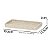 Bandeja Decorativa Em Poliresina 20821 2x19,5x11,5cm Mart - Imagem 2