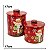Pote Porta Mantimentos Papai Noel De Metal C/2 Unid 1068801 - Imagem 4