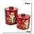 Pote Porta Mantimentos Papai Noel De Metal C/2 Unid 1068801 - Imagem 3