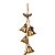 Pingente Sino Dourado 30cm C/1 1047979 - Imagem 1