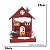 Casa De Madeira Vermelha Nevada 31cm 1un Cromus 1113946 - Imagem 5