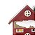 Casa De Madeira Vermelha Nevada 31cm 1un Cromus 1113946 - Imagem 3