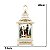 Cenario Lanterna Noel C/Led  40x18cm 3AA 1Unidade 1048851 - Imagem 3