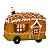 Cenario Natalino Trailer Decorativo  22cm C/1Un 1113621 - Imagem 1