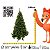 Arvore de Natal Decorativa 240cm Ipanema 1350Hastes Diamentro 110cm 1092673 - Imagem 3