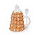 Caneca Estrela Natalina C/Tampa 350ml C/1 UN 1068822 - Imagem 1