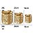 Caixa De Presente Decorativa Com 20 Led Cru / Ouro 6AA 1068567Cromus - Imagem 3
