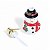 Saboneteira Dispenser Boneco De Neve 18,5cm  1087855 Cromus - Imagem 2