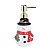 Saboneteira Dispenser Boneco De Neve 18,5cm  1087855 Cromus - Imagem 1