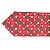 Toalha Caminho De Mesa Natalino Bola De Neve Vermelha 1087229 182x25cm - Imagem 3