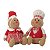 Boneco Ginger Casal Cozinheiro Natalino 31cm C/1unid 1085728  Cromus - Imagem 1