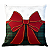 Almofada Natalina Laço De Noel 464 43x43cm - Imagem 1