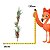 Galho Barry Folhas e Frutas Longo 120cm C/1Unid 1045057 - Imagem 3