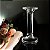 Candelabro Castiçal Porta Velas de Vidro 9x18,5cm 61730 - Imagem 2